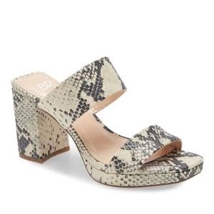 New Women’s BP Karly Snakeskin Heels